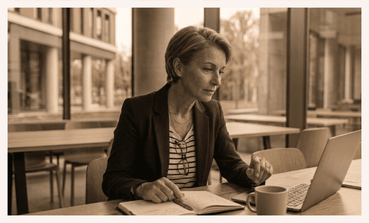 Portrait coach reconversion professionnelle Catherine Chevalier