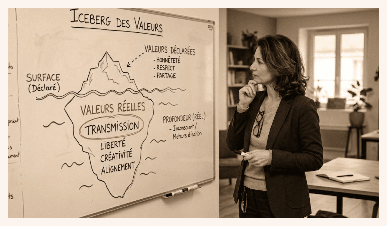 Portrait coach professionnelle RNCP Catherine Chevalier valeurs